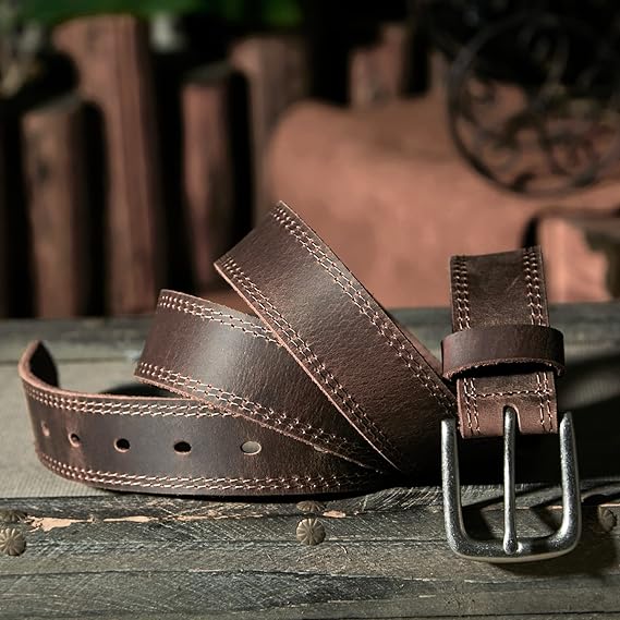 Genuine Leather Casual Everyday Jeans Belt